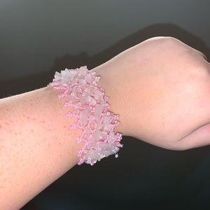 Pink Beaded Bracelet